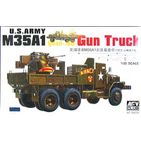AFV Club AF35034 1/35 M35A1 Gun Truck (Vietnam War) Plastic Model Kit