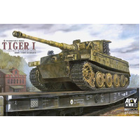 AFV Club 1/35 Tiger I (Transport Mode) Plastic Model Kit [AF35S25]