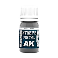 AK Interactive Xtreme Metal Chrome Enamel Paint 30ml