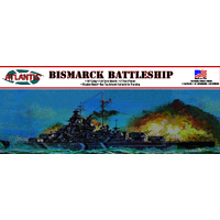 Atlantis 1/600 Bismarck Battleship Plastic Model Kit [M3008]