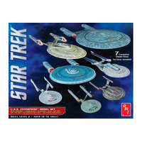 AMT 1/2500 Star Trek U.S.S. Enterprise Box Set - Snap Plastic Model Kit