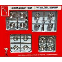 AMT PP021 1/25 Custom Caps & Wheels Parts Pack