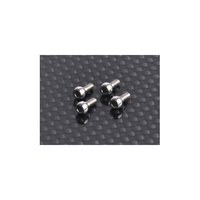 3.5MM Rear Toe In Ball Head 4Pcs - AMZ-Op023