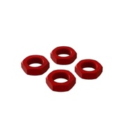ARRMA Aluminum Wheel Nut, 17MM Red (4), Ar310906 - Ara310906