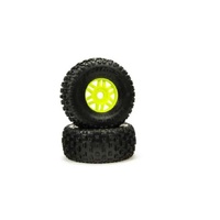 Arrma dBoots Fortress Tyre, Green, 2 Pieces, Mojave - ARA550068