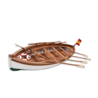 Artesania 1/35 Juan Sebastian Elcano Life Boat Wooden Ship Model [19019]