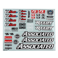 RC8B4.2 Decal Sheet