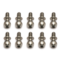 Heavy-Duty Ballstuds, 4 mm, long neck