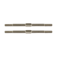 Turnbuckles, 3x58 mm/2.28 in, steel