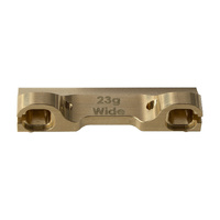 RC10B6.3 FT Arm Mount C, wide, brass