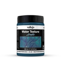 Vallejo Diorama FX Water Textures Mediterranean Blue 200ml