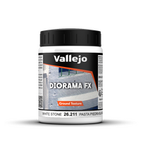 Vallejo Diorama FX Ground Textures White Stone Paste 200ml