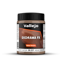 Vallejo Diorama FX Water Textures Muddy Water 200ml