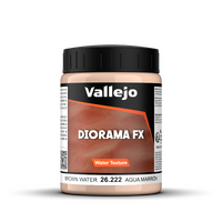 Vallejo Diorama FX Water Textures Brown Water 200ml