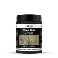 Vallejo Diorama FX Thick Mud Textures Russian Thick Mud 200ml