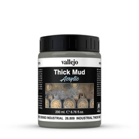 Vallejo Diorama FX Thick Mud Textures Industrial Thick Mud 200ml