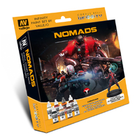 Vallejo Infinity Nomads Exclusive Miniature Acrylic Paint Set [70233]