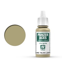 Vallejo Panzer Aces Light Mud 17 ml Acrylic Paint [70315]