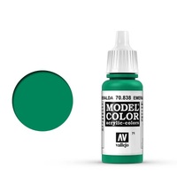 Vallejo Model Colour #071 Emerald 17 ml Acrylic Paint [70838]