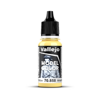 Vallejo Model Colour #023 - Ice Yellow - 18 ml Matt Acrylic Paint