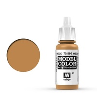 Vallejo Model Colour #021 Medium Fleshtone 17 ml Acrylic Paint [70860]