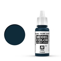 Vallejo Model Colour #050 Dark Prussian Blue 17 ml Acrylic Paint [70899]