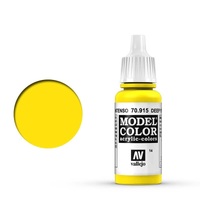 Vallejo Model Colour #014 Deep Yellow 17 ml Acrylic Paint [70915]