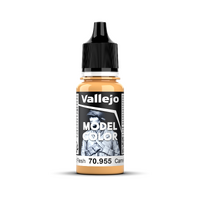 Vallejo Model Colour #017 - Flat Flesh - 18 ml Matt Acrylic Paint
