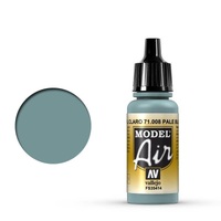 Vallejo 71008 Model Air Pale Blue 17 ml Acrylic Airbrush Paint