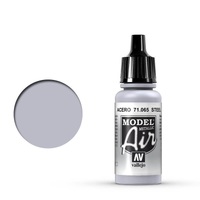 Vallejo Model Air Steel 17 ml Acrylic Airbrush Paint [71065]