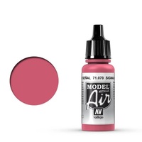 Vallejo Model Air Signal Red 17 ml Acrylic Airbrush Paint [71070]