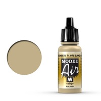 Vallejo Model Air Sand (Ivory) 17 ml Acrylic Airbrush Paint [71075]