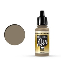 Vallejo Model Air Camouflage Gray 17 ml Acrylic Airbrush Paint [71118]