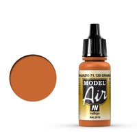 Vallejo Model Air Orange Rust 17 ml Acrylic Airbrush Paint [71130]