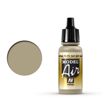 Vallejo Model Air IDF Sand Gray 73 17 ml Acrylic Airbrush Paint [71141]