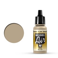 Vallejo Model Air Sand Beige 17 ml Acrylic Airbrush Paint [71244]