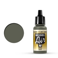 Vallejo Model Air Dark Slate Grey 17 ml Acrylic Airbrush Paint [71309]