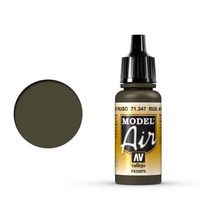 Vallejo Model Air Russian AF Dark Green 17ml Acrylic Airbrush Paint [71347]