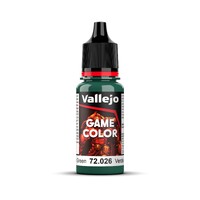 Vallejo Game Colour Jade Green 18ml Acrylic Paint - New Formulation