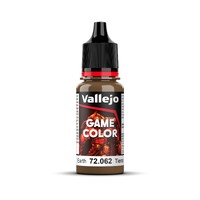 Vallejo Game Colour Earth 18ml Acrylic Paint - New Formulation