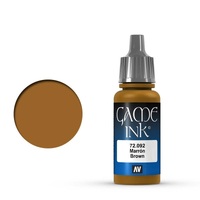 Vallejo Game Colour Ink Brown 17 ml Acrylic Paint [72092]