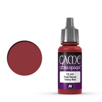 Vallejo Game Colour Extra Opaque Heavy Red 17 ml Acrylic Paint [72141]