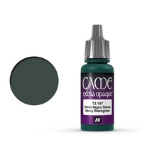 Vallejo Game Colour Extra Opaque Heavy Blackgreen 17 ml Acrylic Paint [72147]