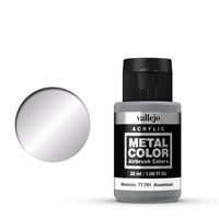 Vallejo Metal Color Aluminium 32ml Acrylic Paint [77701]
