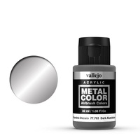 Vallejo Metal Color Dark Aluminium 32ml Acrylic Paint [77703]
