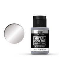 Vallejo Metal Color Chrome 32 ml Acrylic Paint [77707]