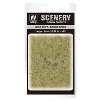 Vallejo 6mm Wild Tuft - Dense Beige Diorama Accessory [SC412]