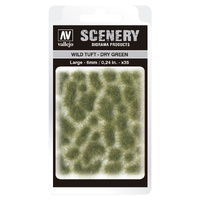 Vallejo 6mm Wild Tuft - Dry Green Diorama Accessory [SC415]