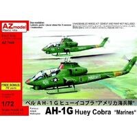 AZ Models AZ7449 1/72 AH-1G Huey Cobra Marines Plastic Model Kit