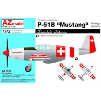 AZ Models AZ7514 1/72 P-51B Mustang Foreign Plastic Model Kit
